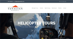 Desktop Screenshot of anchoragehelicoptertours.com